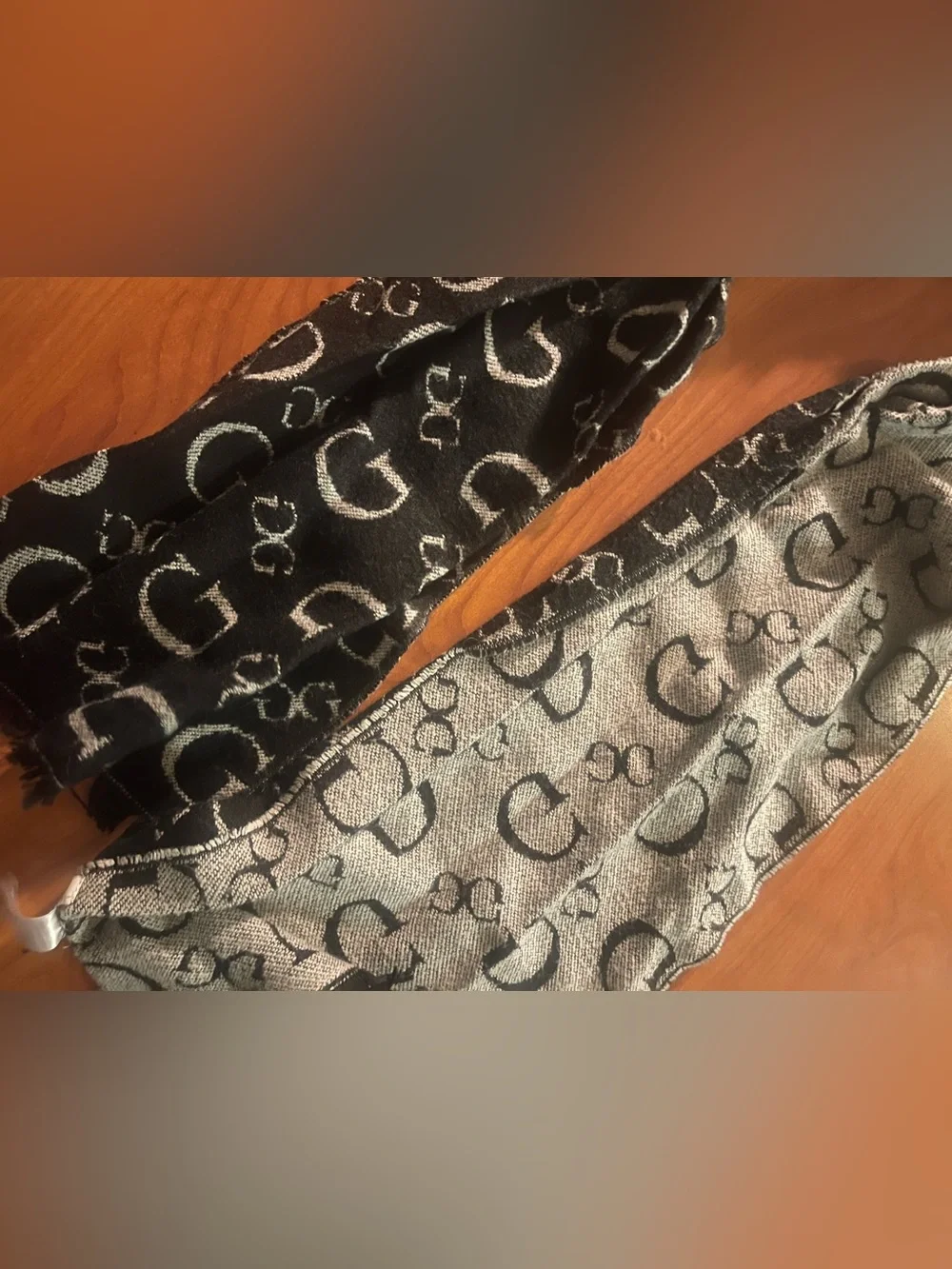 G by Guess black scarf